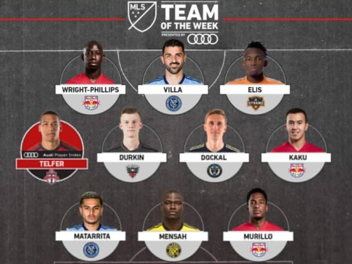 Alberth Elis en el 11 de la semana de la MLS de los Estados Unidos