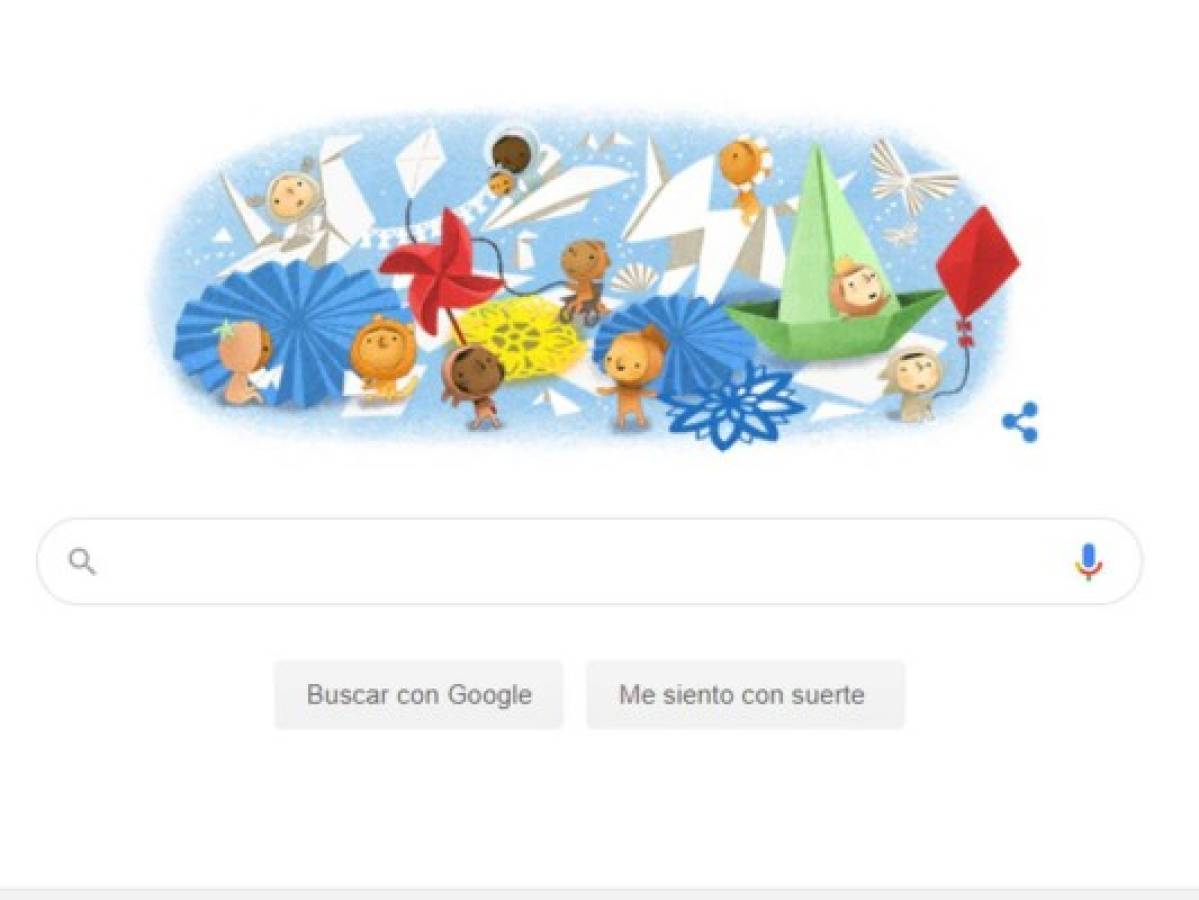 Google le dedica su Doodle a los niños de Honduras