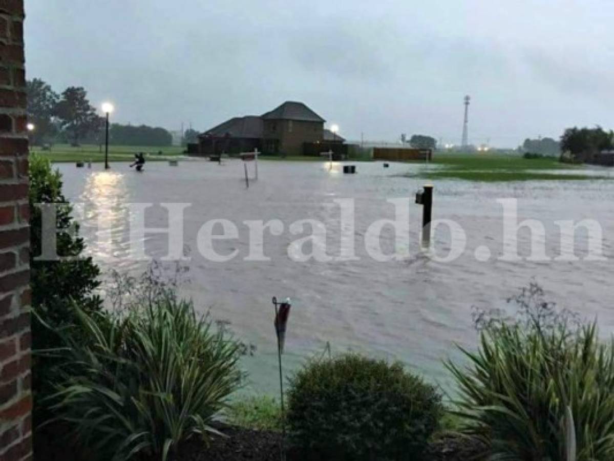 Hondureños afectados por las lluvias en Luisiana