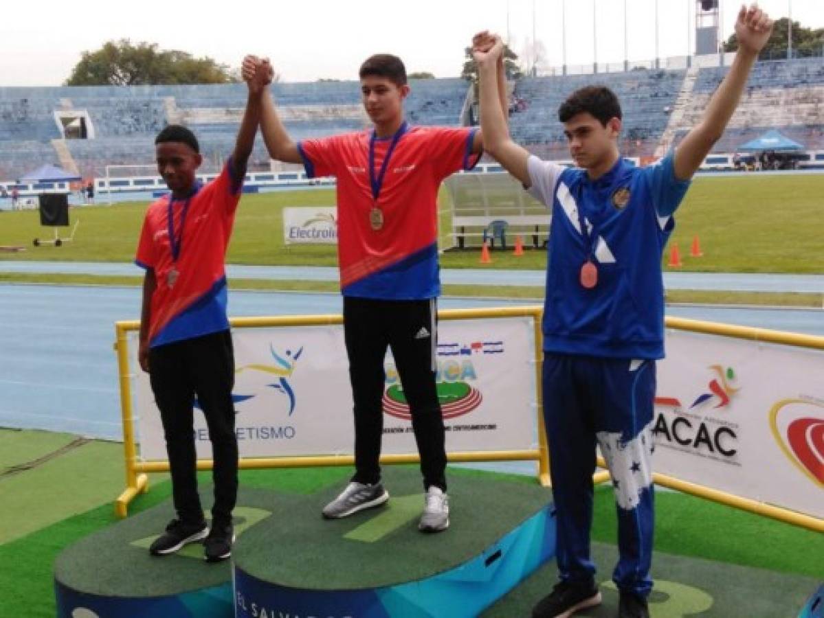 Honduras consigue cinco platas y cuatro bronces en Centroamericano juvenil de atletismo