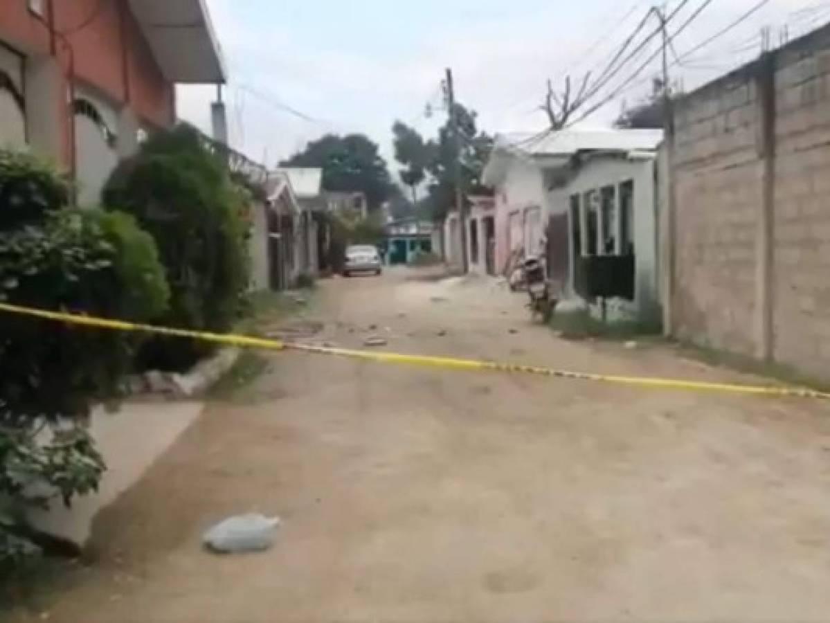 Un muerto deja enfrentamiento en la colonia Sandoval Sorto de SPS
