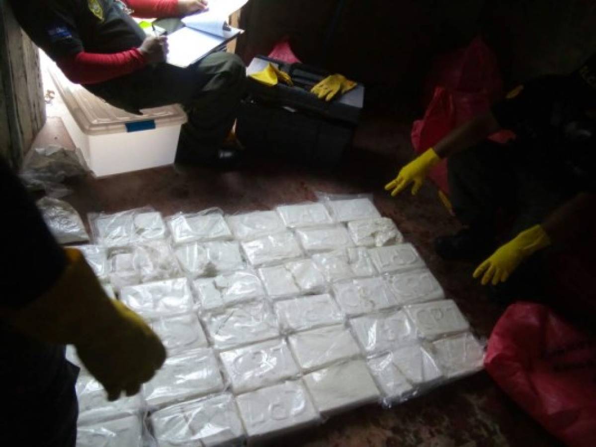 Incautan en Colombia dos toneladas de cocaína con destino a México