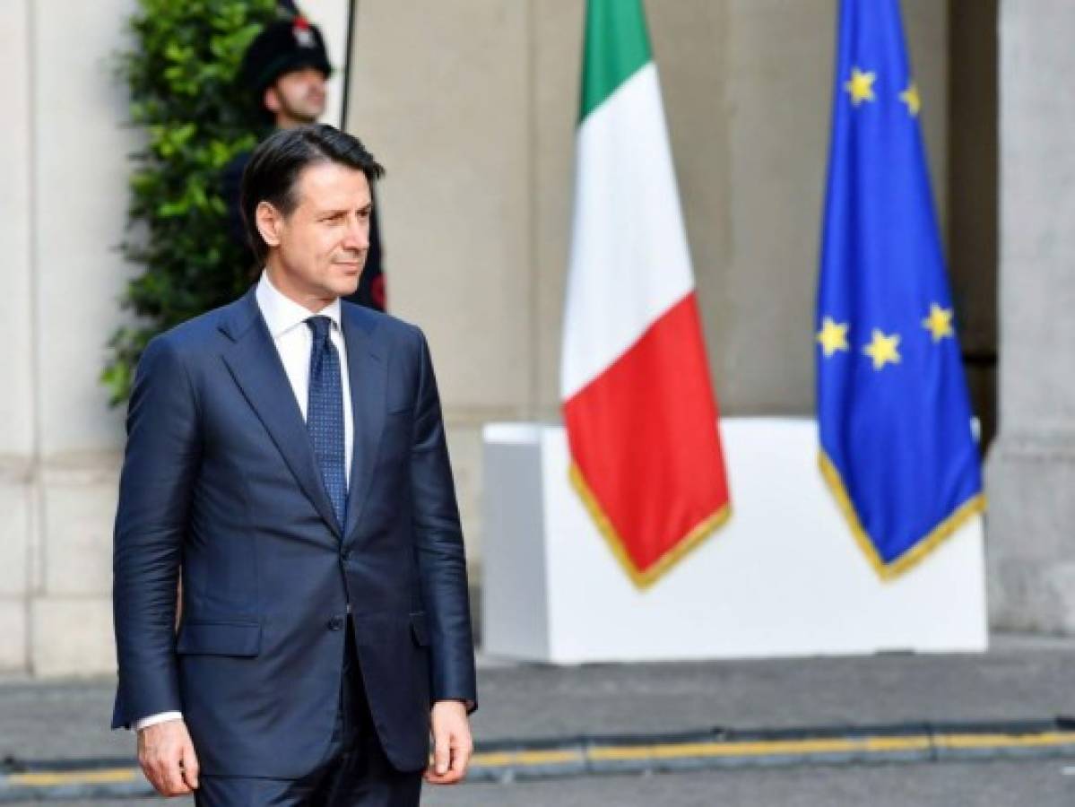 Giuseppe Conte es juramentado como primer ministro de Italia