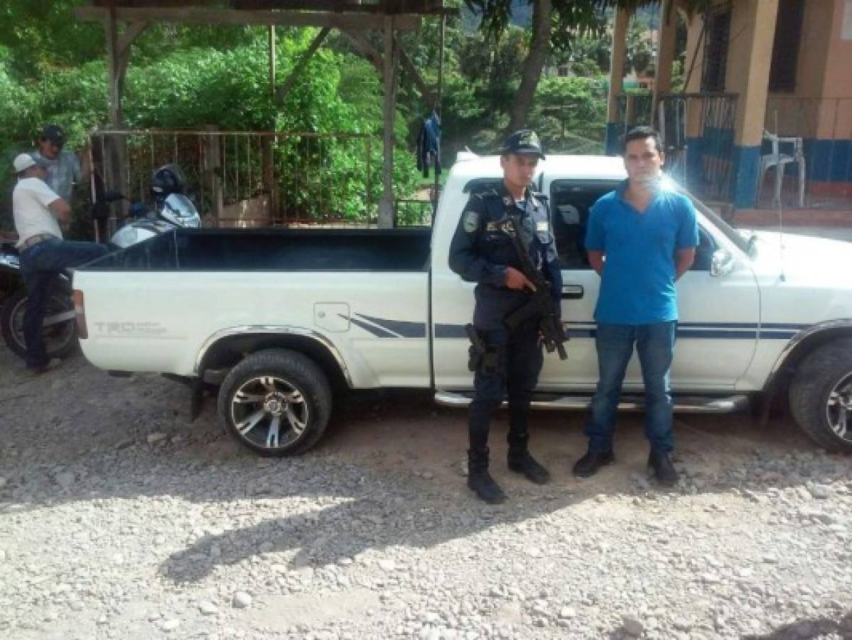 Capturan a presunto asesino en occidente de Honduras  