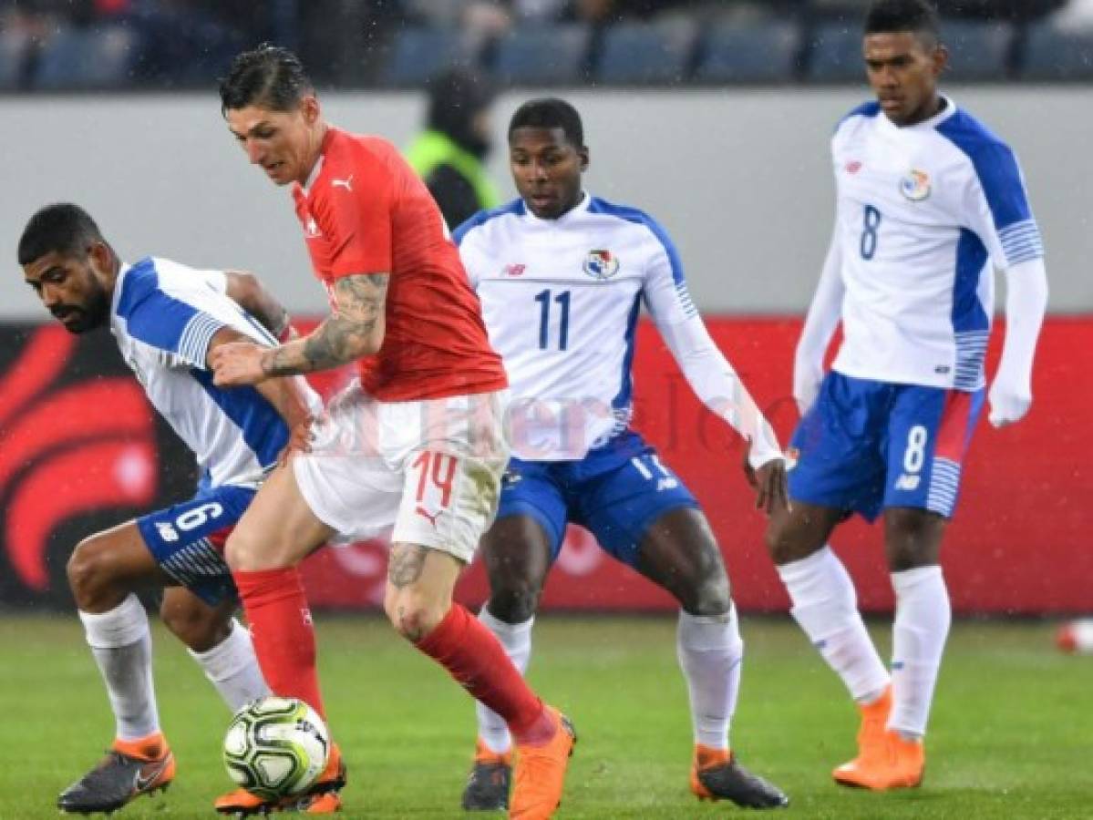 Suiza le da la paliza justa a una indolente Panamá previo al Mundial-2018