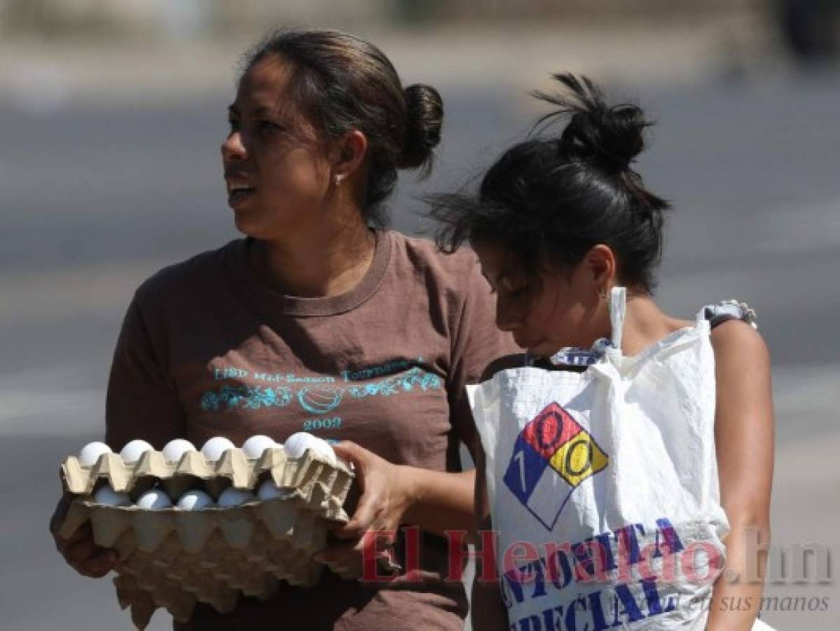 La gente denuncia un grosero aumento en los huevos, azúcar y leche.