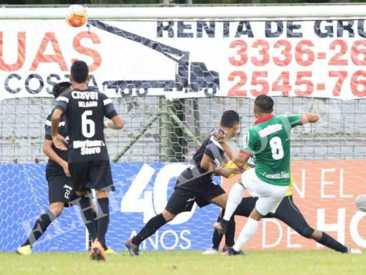 Marathón empató 2-2 ante Honduras Progreso