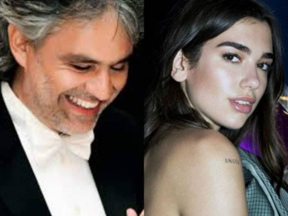 Andrea Bocelli y Dua Lipa cantan a dúo su nuevo tema 'If Only' 