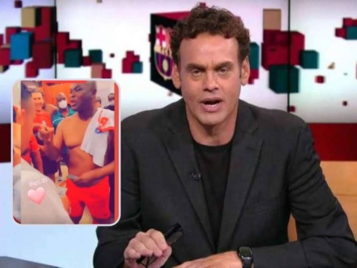 Sarcástica reacción de David Faitelson por el video de Olimpia y el vicepresidente de Surinam