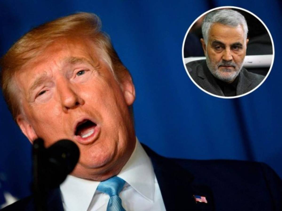 Trump asegura que EEUU 'no busca un cambio de régimen' en Irán tras matar a Soleiman