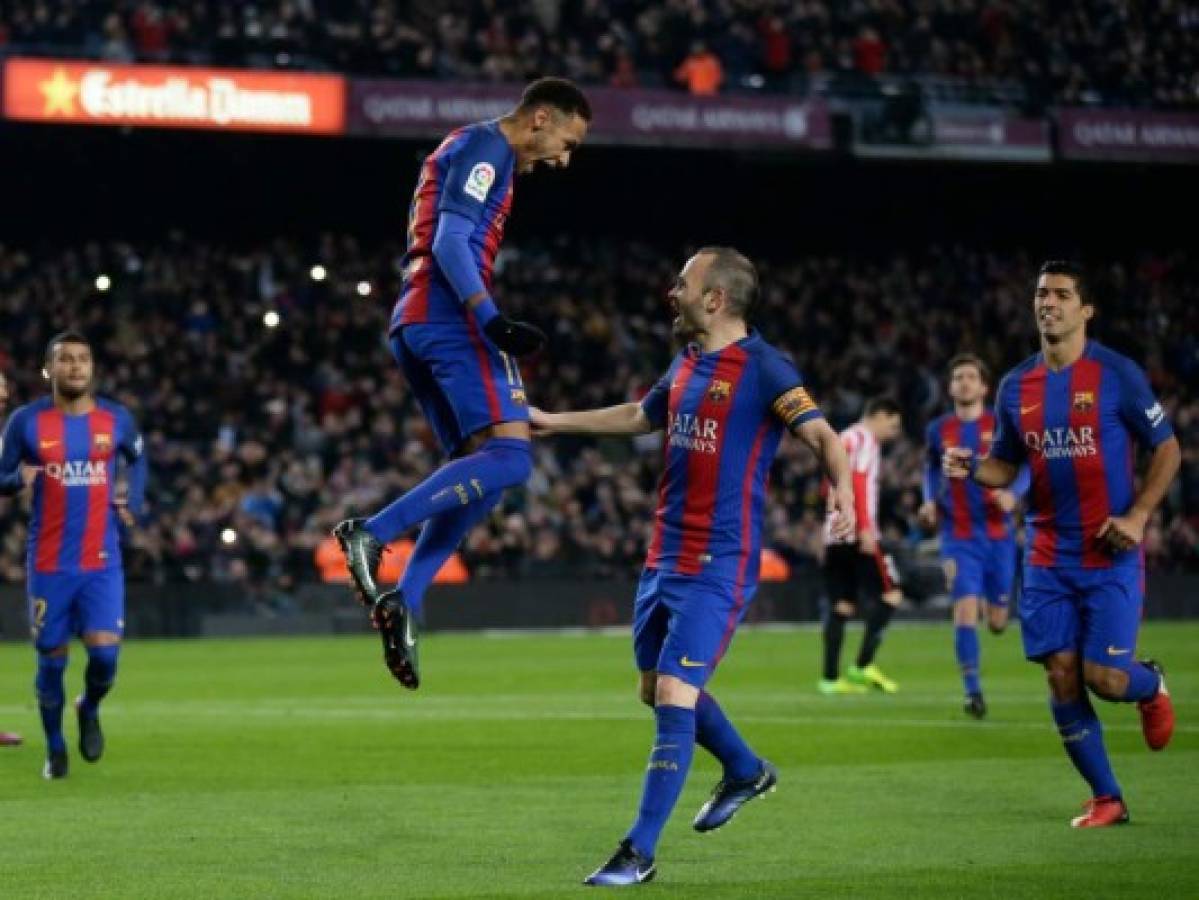 Una gota de magia de Messi y el Barça se mete a los cuartos de final de la Copa del Rey