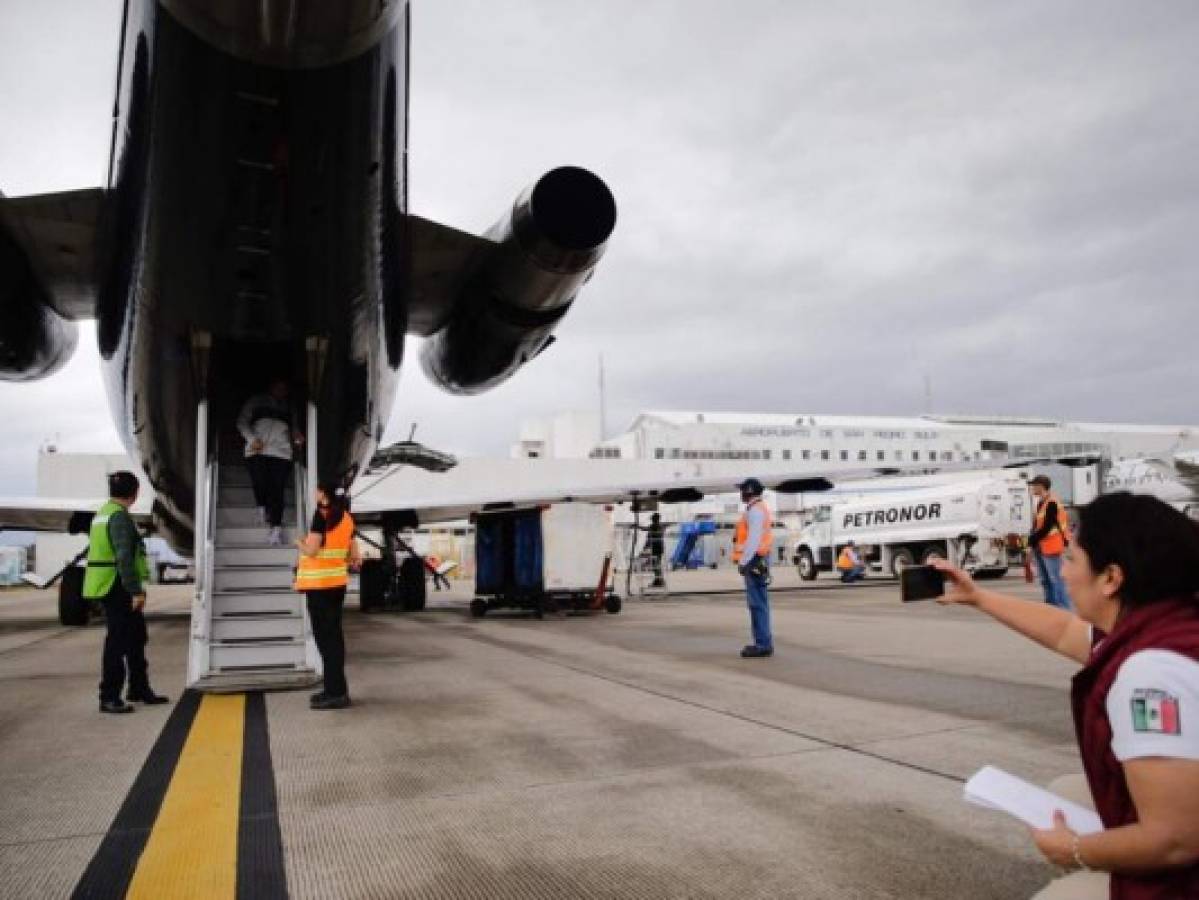 240 hondureños fueron deportados a San Pedro Sula desde México  