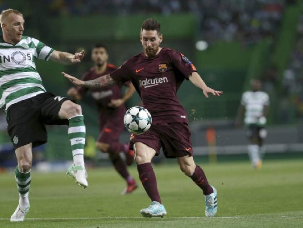 Barcelona derrotó 1-0 al Sporting de Portugal por el grupo D de la Champions League