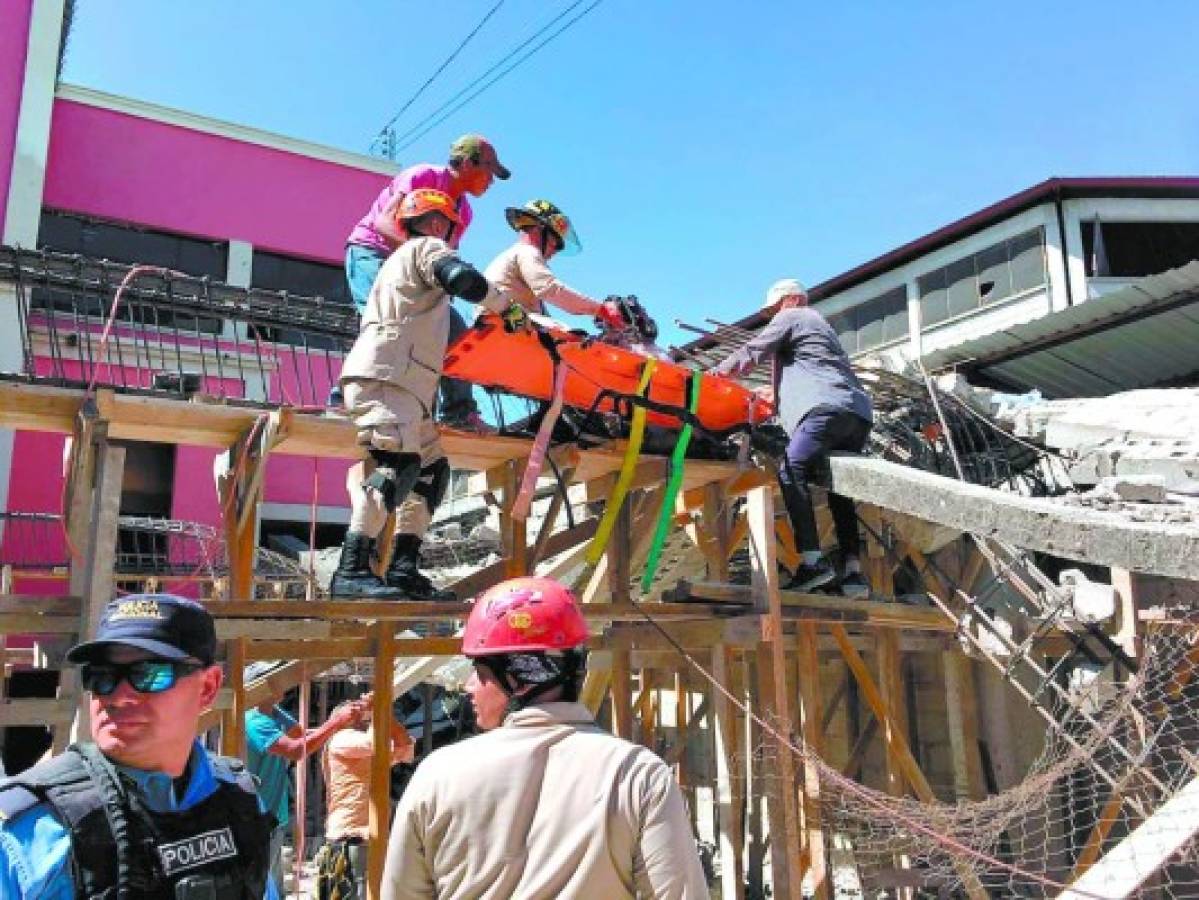 Albañil sobreviviente: El muro se quebró a la mitad y no pudimos correr