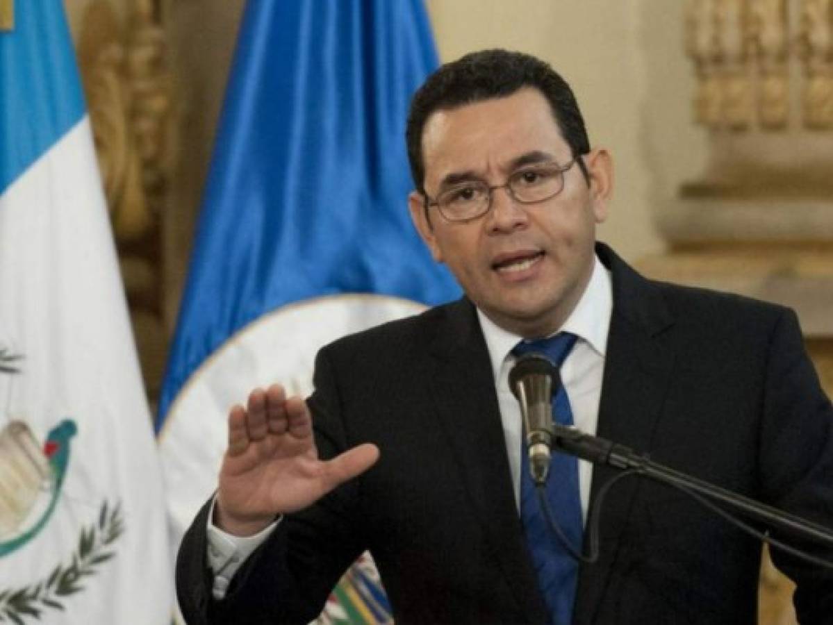 Guatemala: Corte Suprema de Justicia decidirá si procede con antejuicios de Jimmy Morales