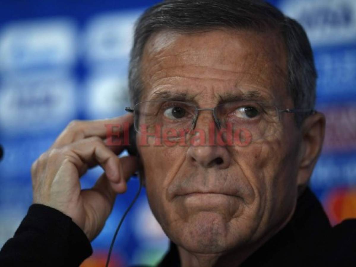 Tabárez satisfecho con la 'actitud' de Uruguay en ajustado triunfo ante Egipto 