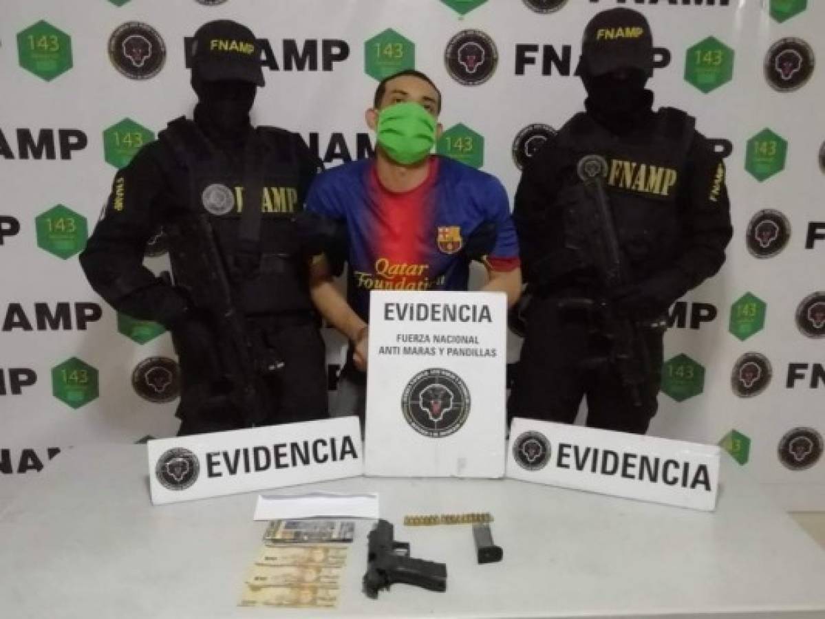 Con arma de uso policial detienen a 'El Malicioso' en la capital