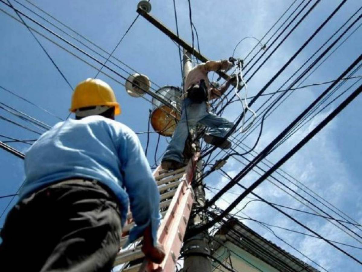 Sectores de la capital y San Pedro Sula que no tendrán energía este sábado 27 de abril