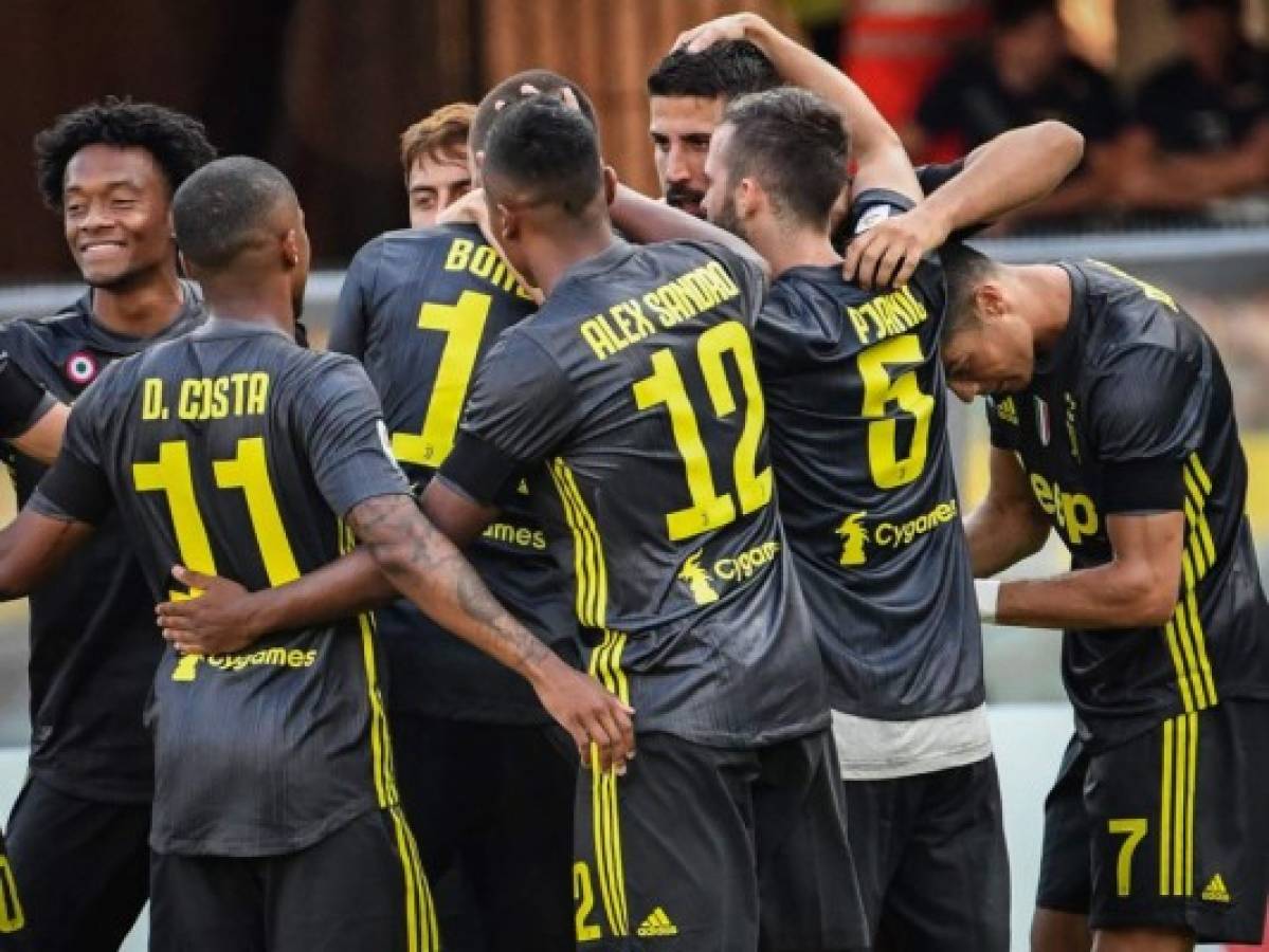 Sin goles de Cristiano Ronaldo, Juventus ganó 3-2 ante Chievo Verona