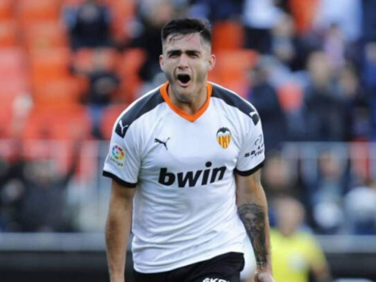 Maxi Gómez da los tres puntos al Valencia frente al Eibar  