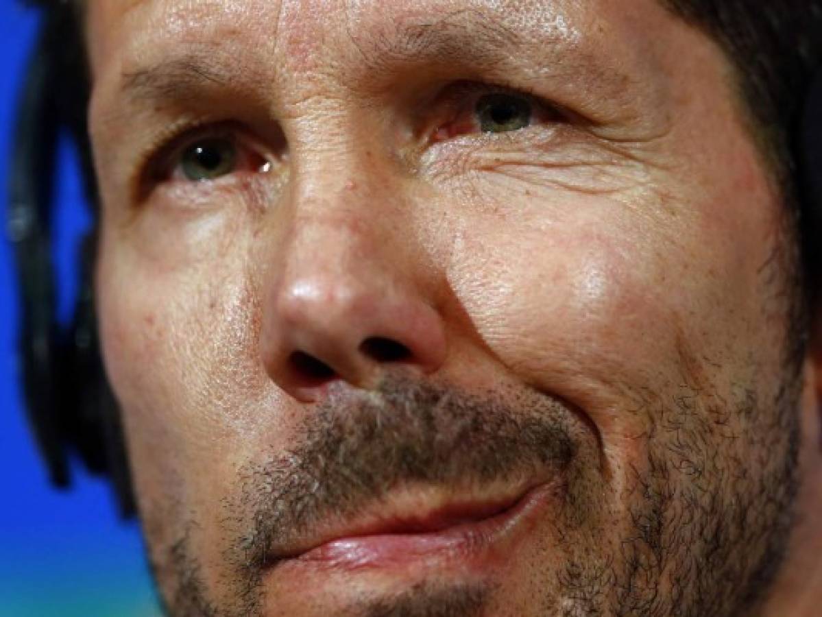 Diego Simeone no le interesa el empate en el Allianz Arena