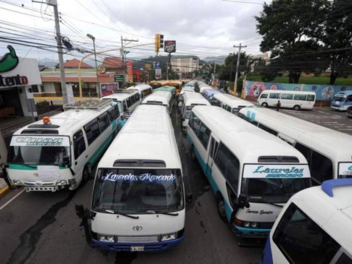 Por decreto ejecutivo aplicarán descuento de 5 lempiras a transportistas