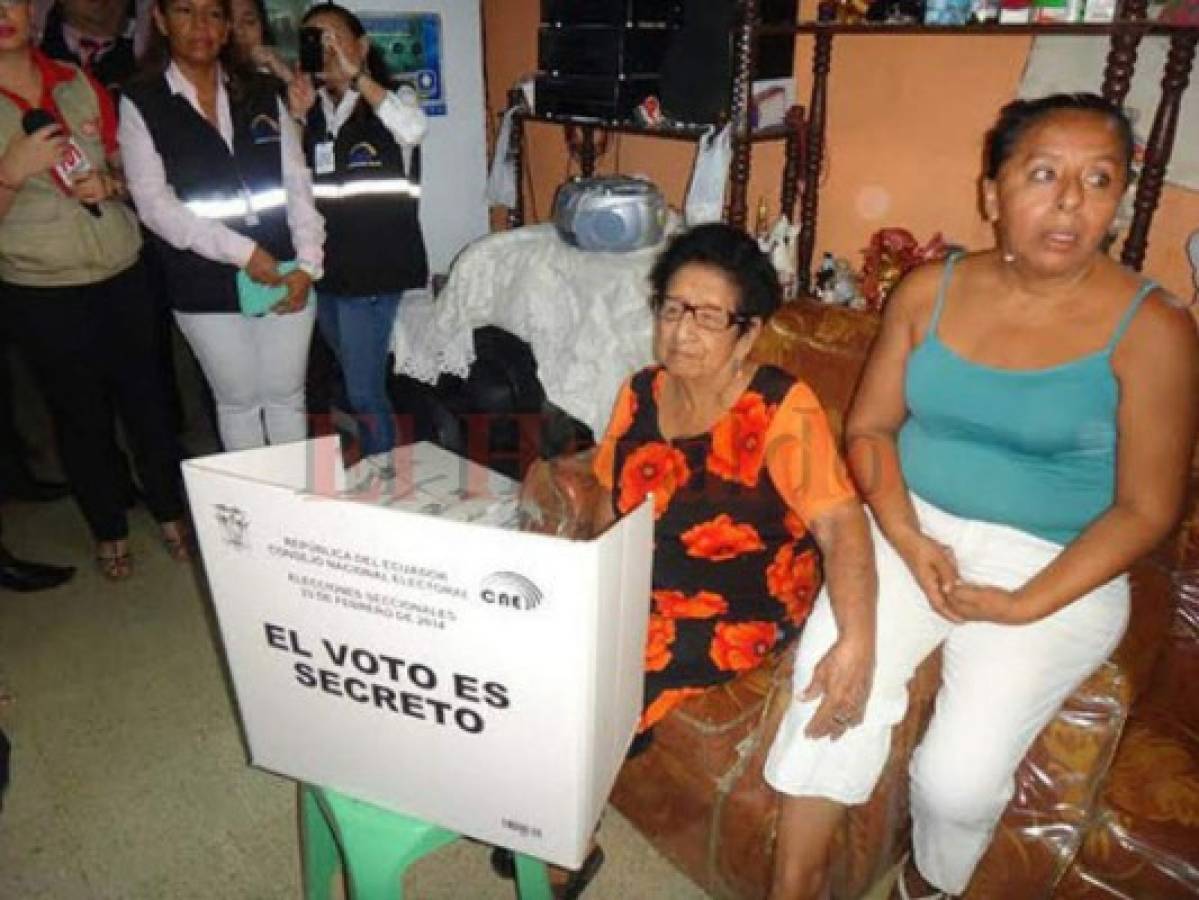 Tribunal Supremo Electoral hará plan de voto en casa con 17 personas