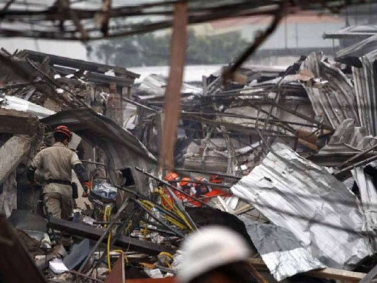 Fuerte explosión en Rio deja siete heridos y varios inmuebles destruidos