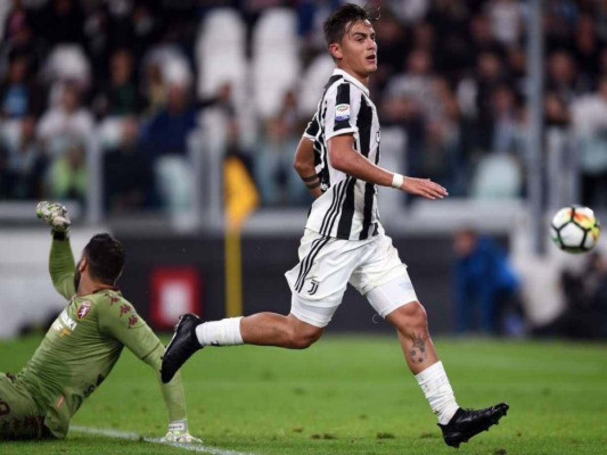 Juventus golea 4-0 a su vecino Torino con doblete de Paulo Dybala