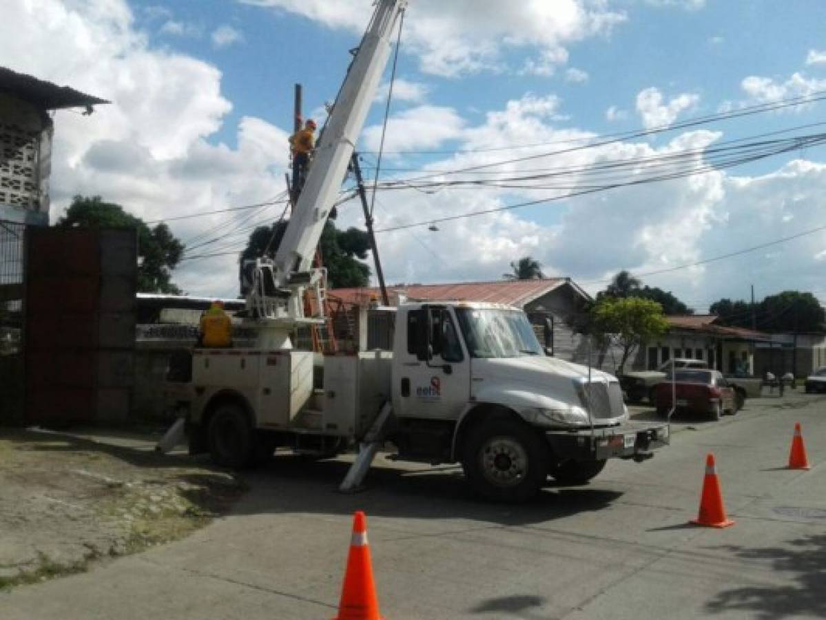 Anuncian suspensión del fluido eléctrico en diferentes sectores de Honduras