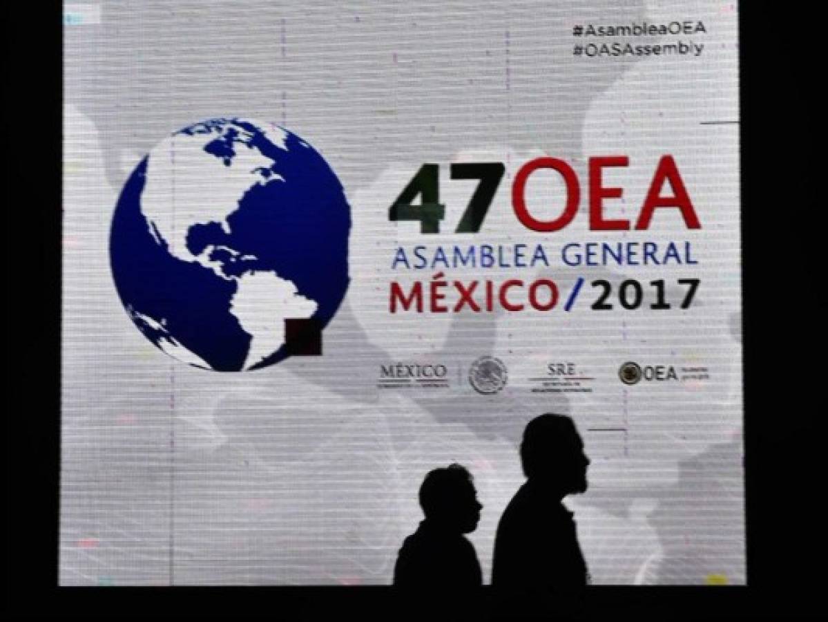 Asamblea de la OEA se instala en Cancún con la mirada en Venezuela