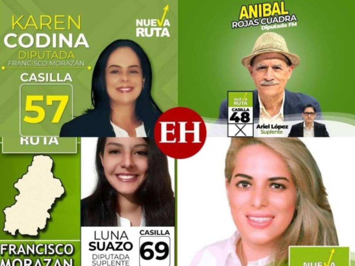 Partido Nueva Ruta: los 23 candidatos a diputados de Francisco Morazán