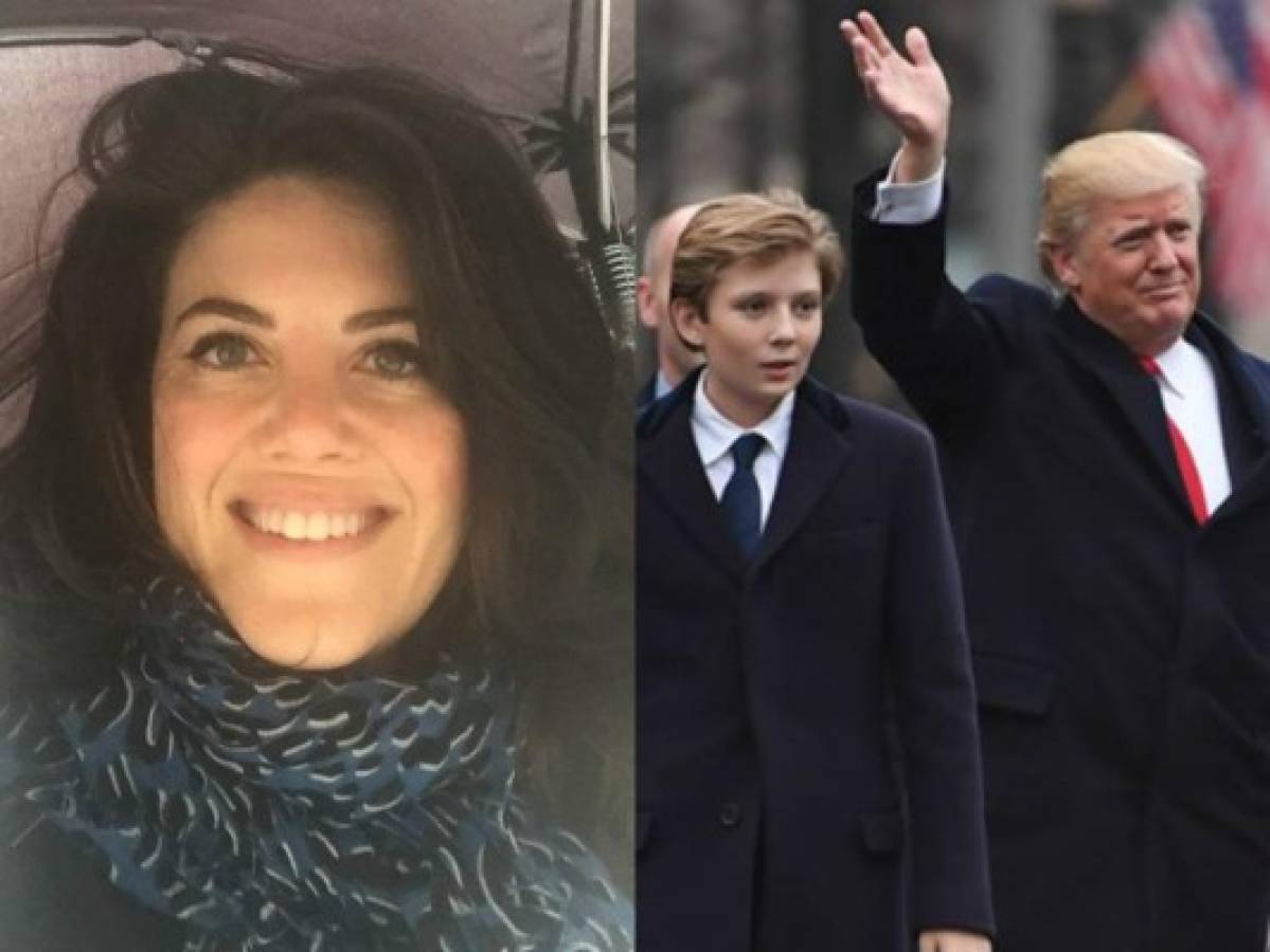 La exbecaria Mónica Lewinsky defiende al hijo de Trump ante burlas generadas en redes sociales