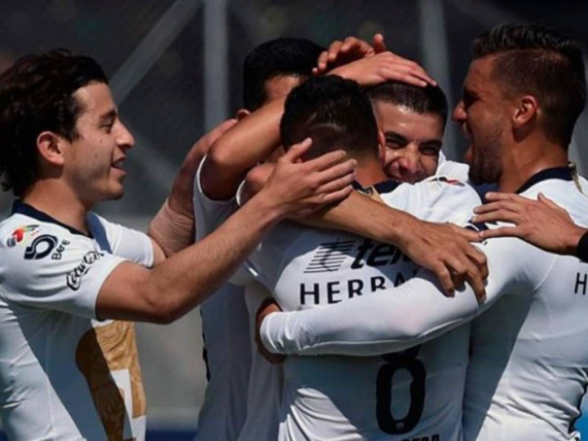 Los Pumas rompen mala racha ante el América en el fútbol mexicano