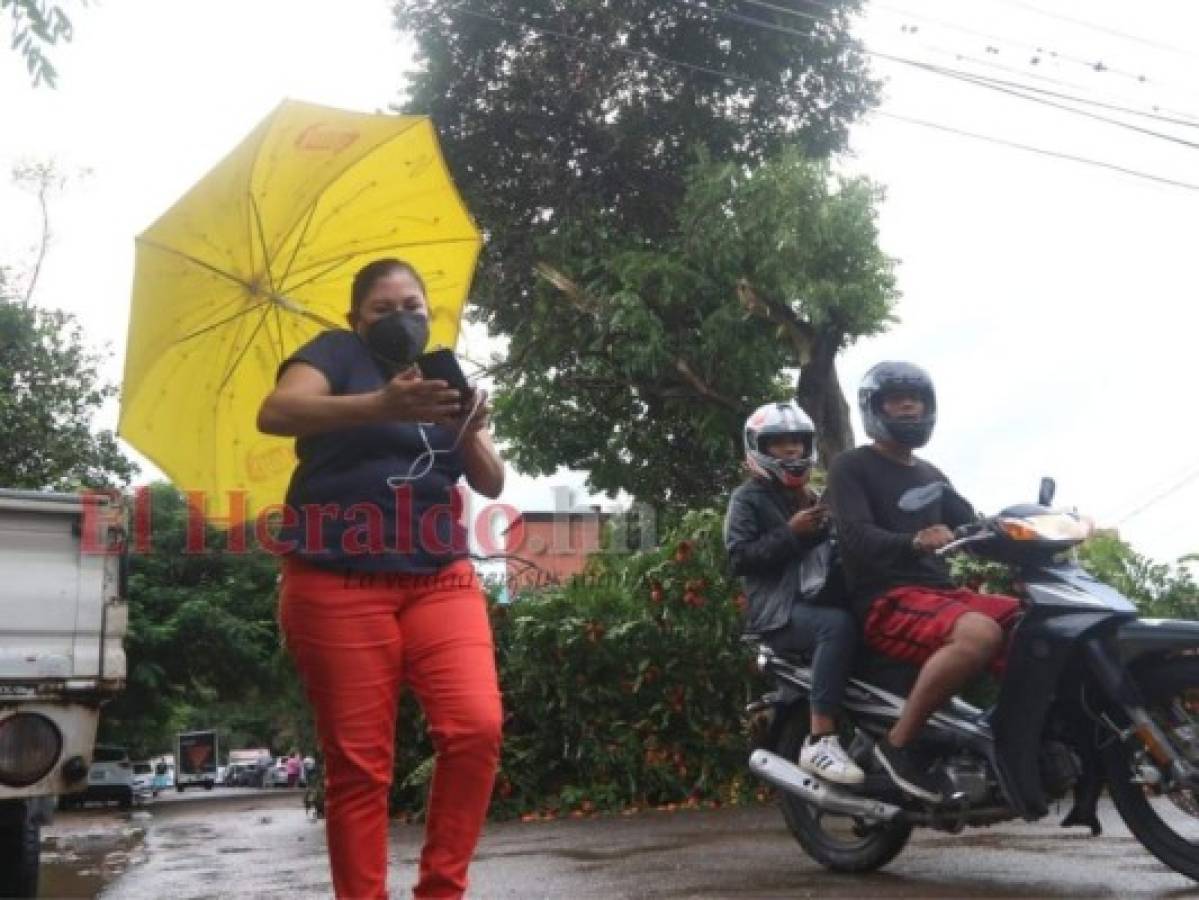 Lluvias continuarán este martes en varios departamentos de Honduras