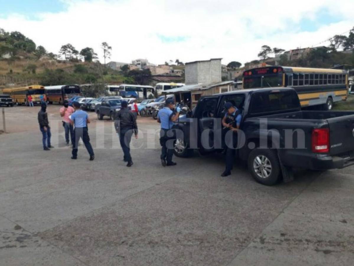 Tiroteo en terminal de buses de la Cerro Grande; no hubo heridos