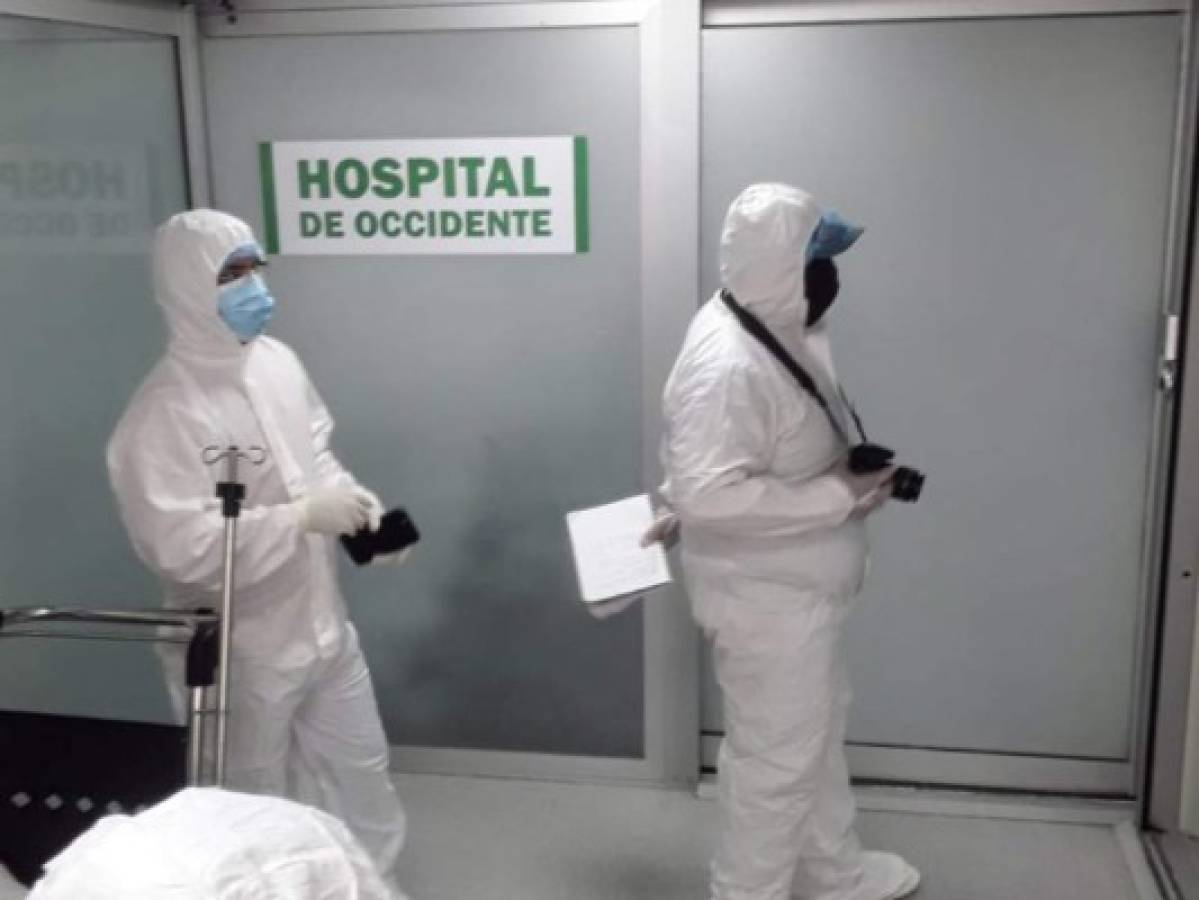 Ministerio Público inspecciona hospital móvil de Santa Rosa de Copán  