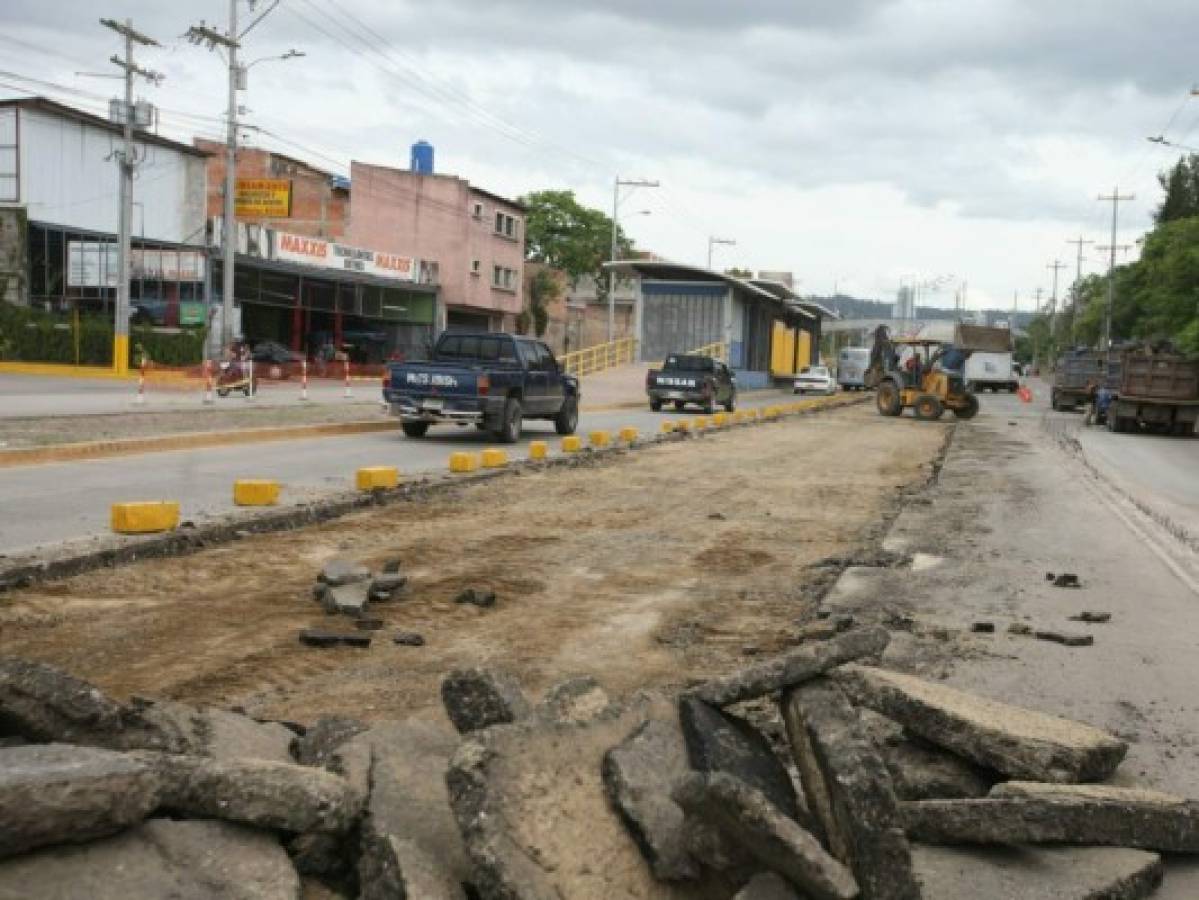 Carril del bulevar Santa Cristina se habilitará en 20 días