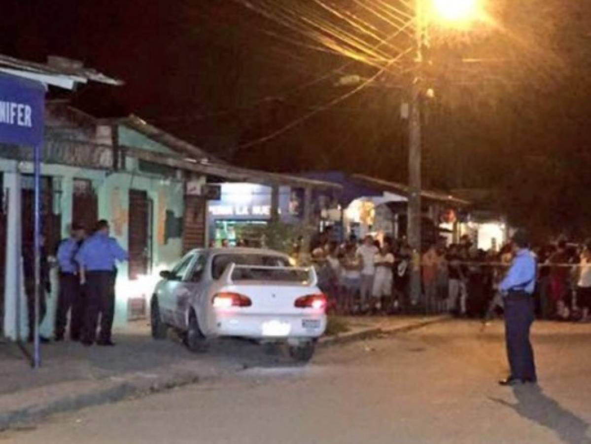 Honduras: Acribillan a dos personas dentro de un taxi en San Pedro Sula