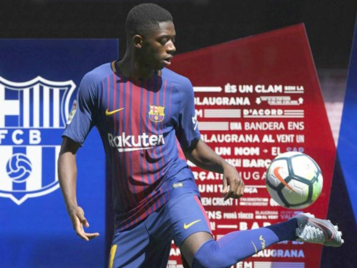 Dembelé llega al Barcelona 'para conquistar títulos' y ganarse el Mundial  