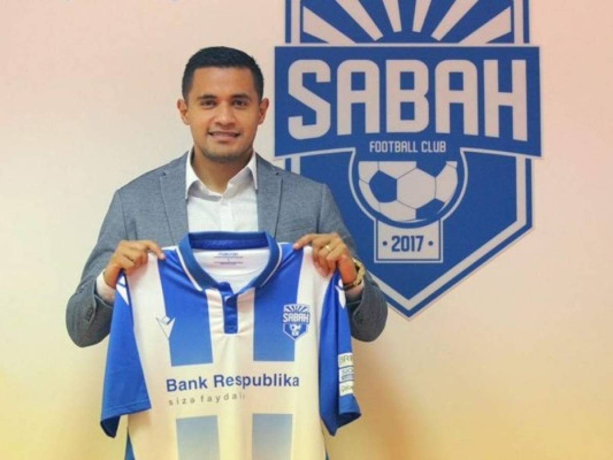 Roger Rojas anotó su primer gol con el Sabah FC de Azerbaiyán