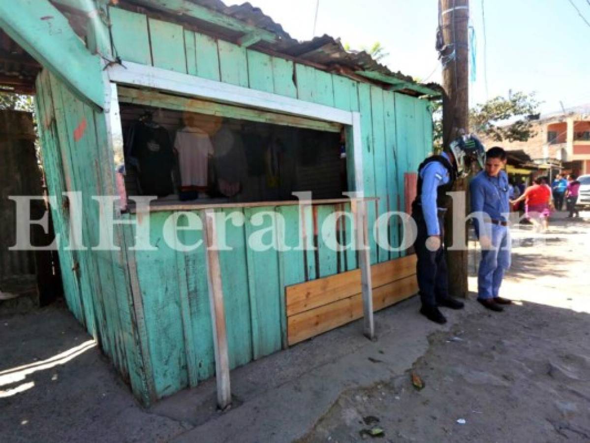 Honduras: Matan a joven dentro de un negocio de ropa en la colonia El Carrizal