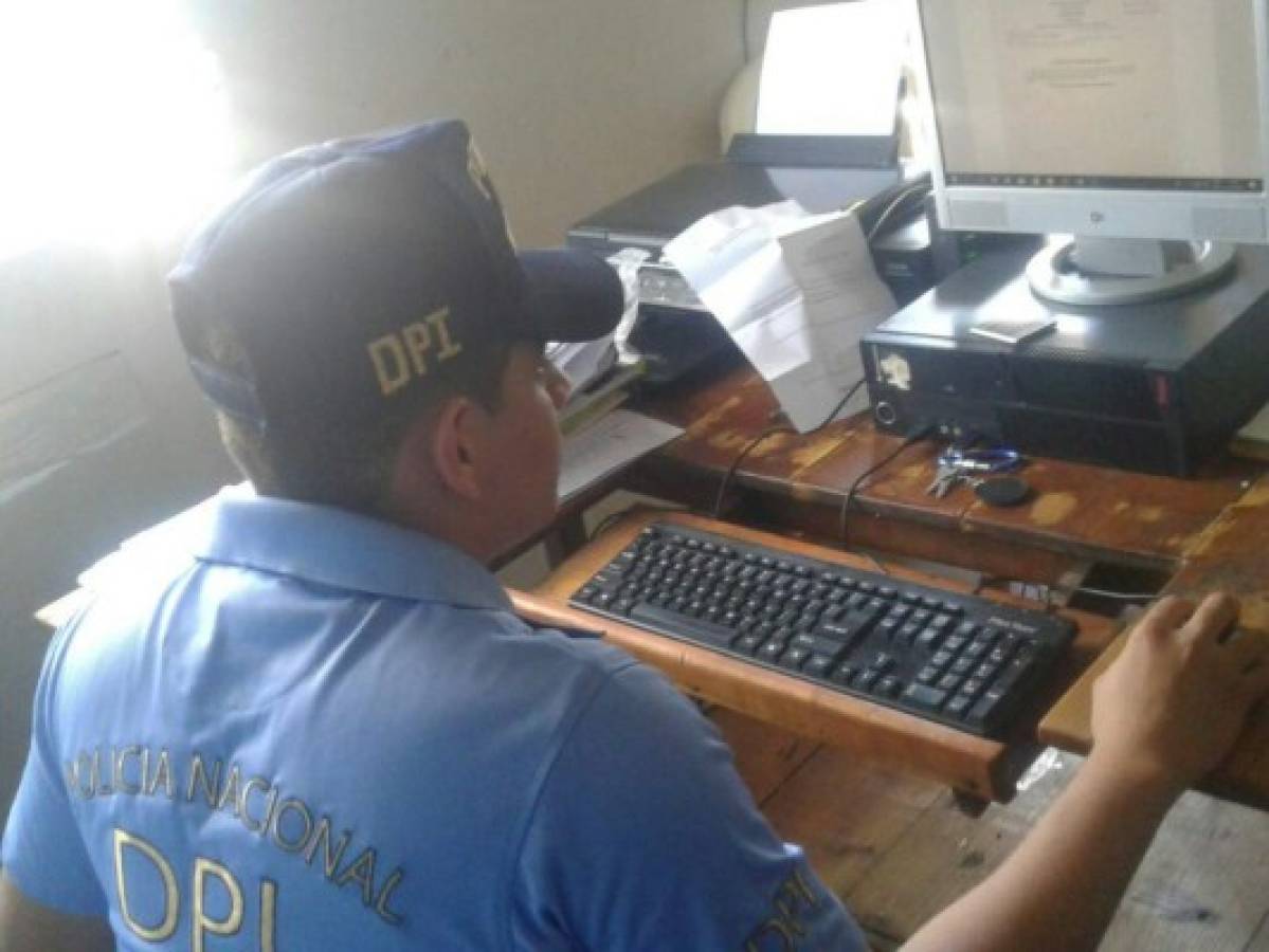 Desmantela red de falsificadores de documentos en Comayagua