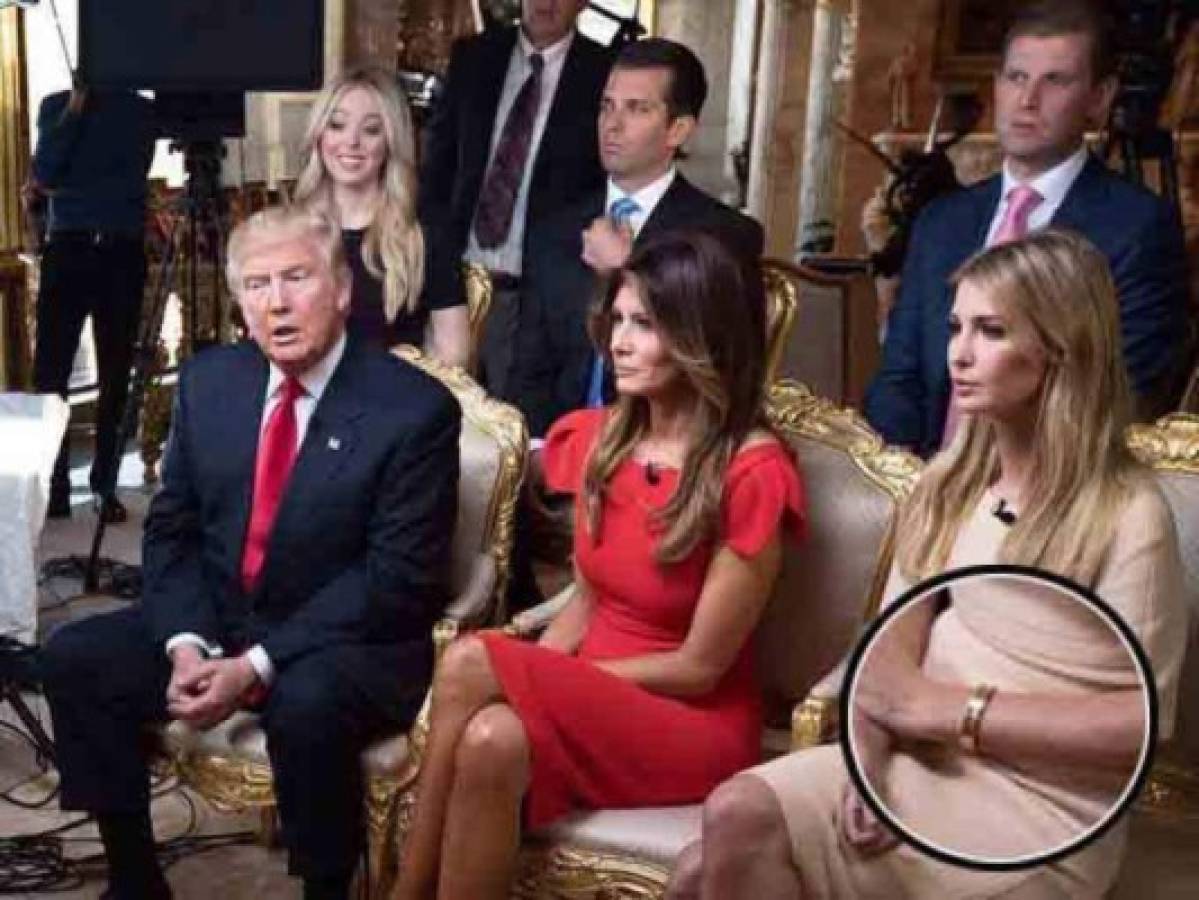 Una pulsera de oro, primer miniconflicto de interés en la era Trump