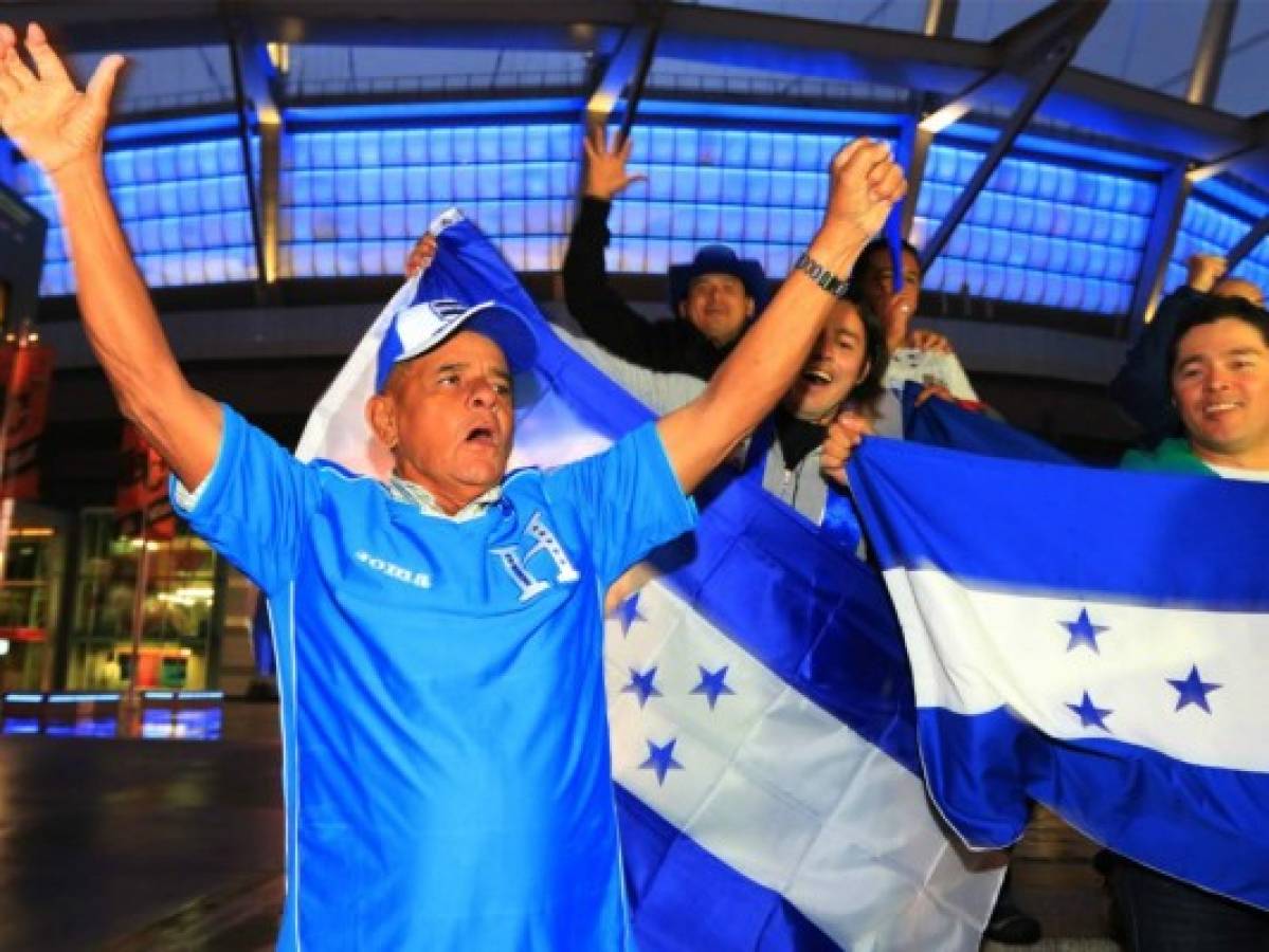 Afición catracha pone sus esperanzas en la Selección de Honduras