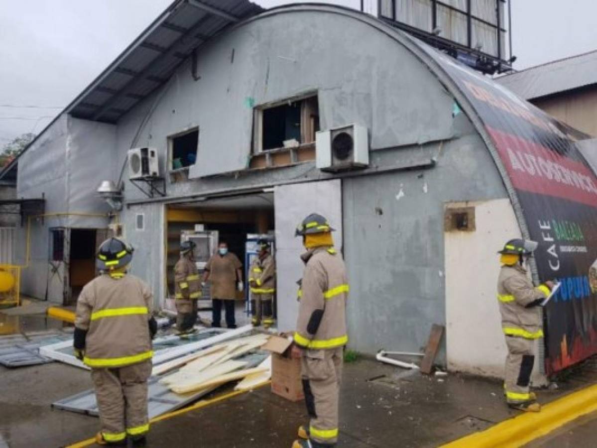 Explosión de chimbo de gas deja una mujer herida en San Pedro Sula