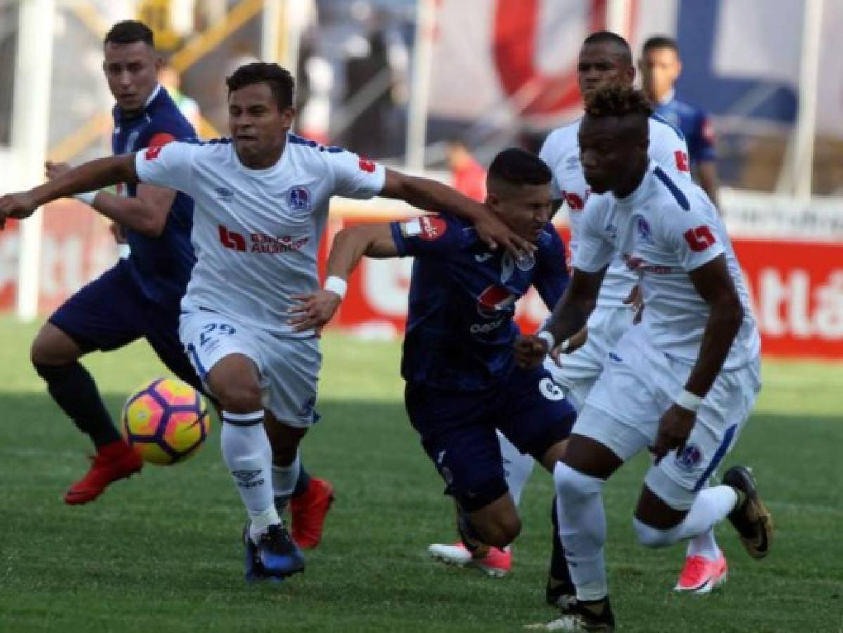 Olimpia quedó eliminado en el Clausura 2017 luego de empatar 1 - 1 ante Motagua. Foto: EL HERALDO