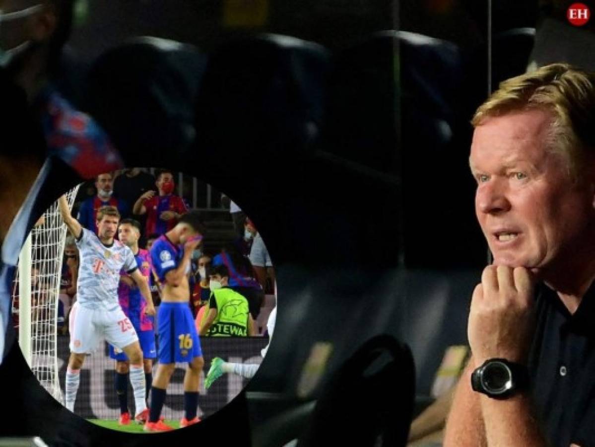 Koeman: 'Hay una diferencia de calidad, de conjunto, de banquillo'