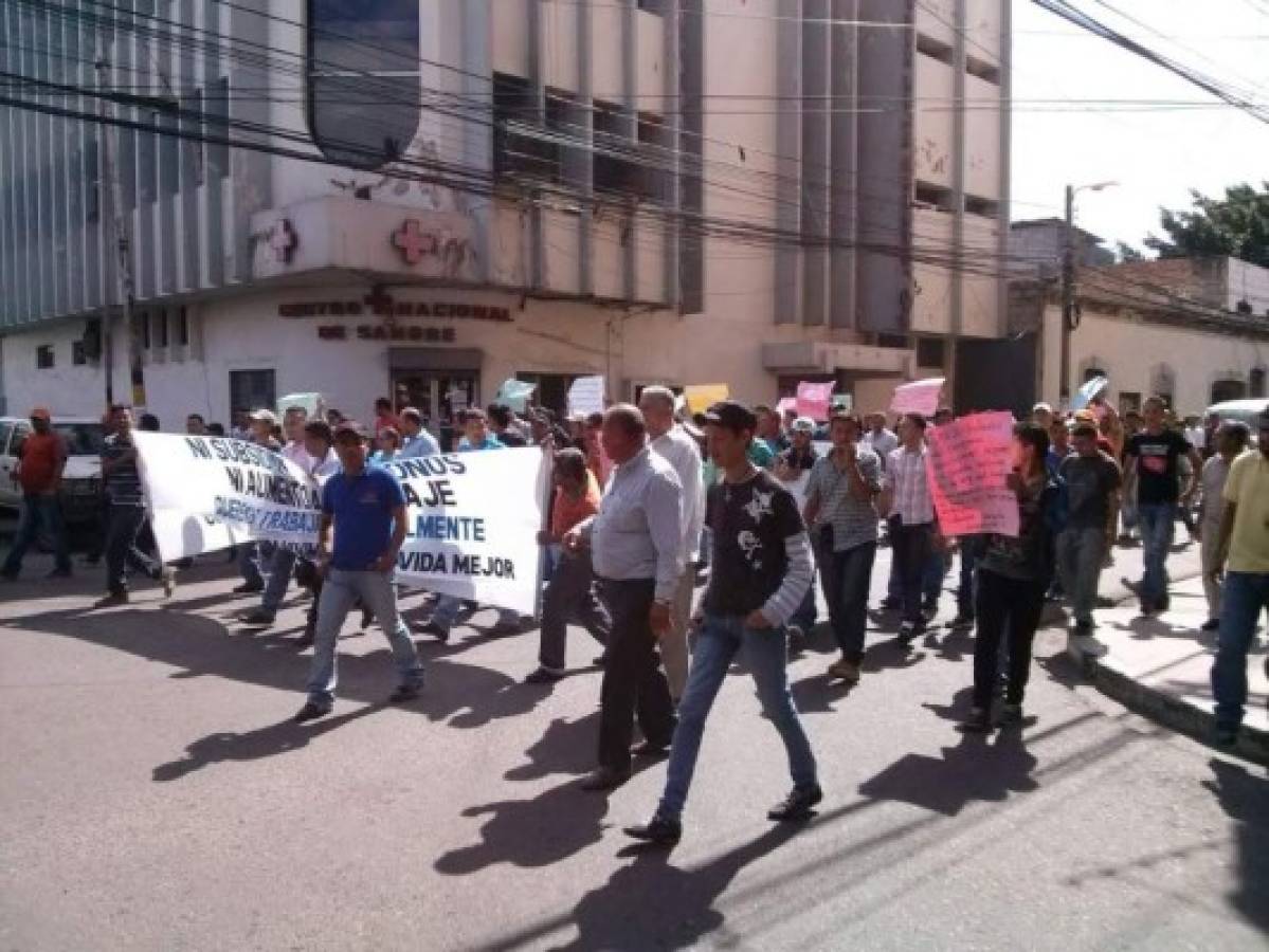 Honduras: Paro de buses ilegales en la capital