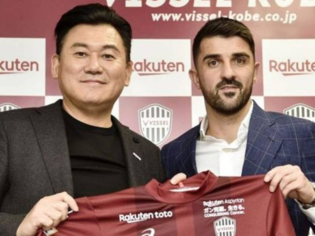 David Villa es el nuevo fichaje del Vissel Kobe y se reencuentra con Iniesta